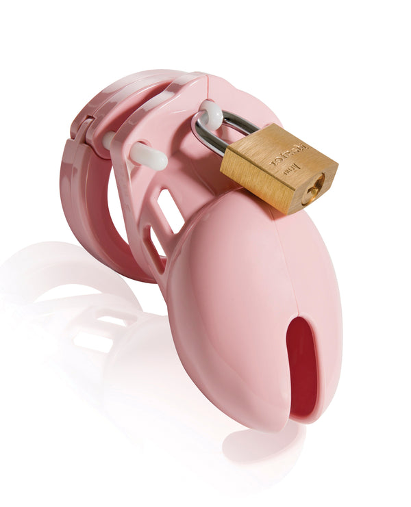 CB-6000S 2 1/2' Cock Cage & Lock Set - Pink
