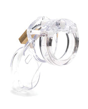 CB-6000 3 1/4' Cock Cage & Lock Set - Clear
