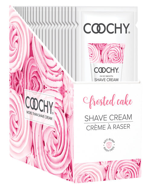 COOCHY Shave Cream Display - Frosted Cake Display of 24