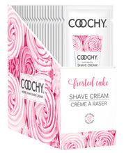 COOCHY Shave Cream Display - Frosted Cake Display of 24