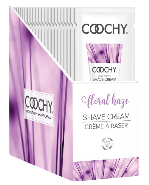 COOCHY Shave Cream Display - Floral Haze Display of 24