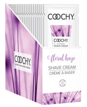 COOCHY Shave Cream Display - Floral Haze Display of 24
