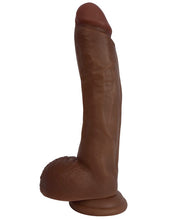 Curve Toys Jock 10' Dong w/Balls - Chocolate