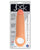 Curve Toys Jock Enhancer 2' Extender w/Ball Strap - Vanilla