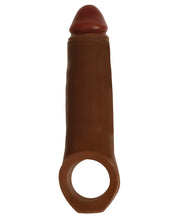 Curve Toys Jock Enhancer 2' Extender w/Ball Strap - Chocolate