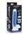 Curve Toys Lollicock 7' Glow In The Dark Silicone Dildo w/Balls - Blue