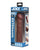 Curve Toys Jock Enhancers 1.5' Silicone Penis Extension Sleeve - Dark