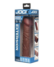 Curve Toys Jock Enhancers 1.5' Silicone Penis Extension Sleeve - Dark