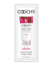 COOCHY Shave Cream Foil - .5 oz Seduction Honeysuckle/Citrus