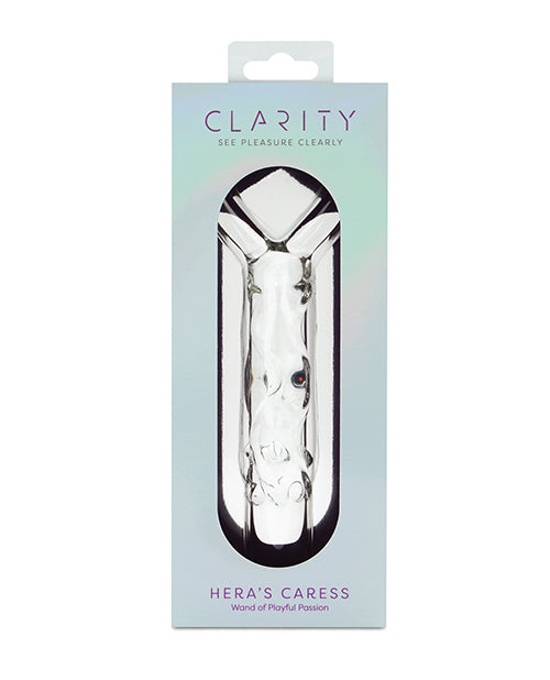 Clarity Glass Dildo - Hera's Caress