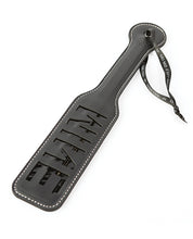 Sei Mio You're All Mine Impression Spanking Paddle - Black