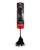 Sei Mio Slap & Tickle Dual Ended Crop & Tickler - Black