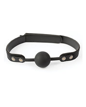 Sei Mio Strictly Come Quietly Soft Strap Silicone Ball Gage - Black