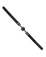 Sei Mio Strictly Come Quietly Soft Strap Silicone Ball Gage - Black