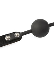 Sei Mio Strictly Come Quietly Soft Strap Silicone Ball Gage - Black