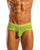 Cocksox Mesh Contour Pouch Sports Brief Citrus Green LG