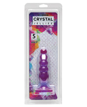 Crystal Jellies 5' Anal Delight - Purple