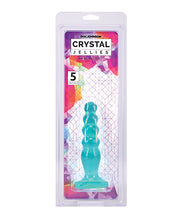 Crystal Jellies Anal Delight 5' - Teal