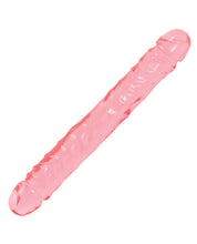 Crystal Jellies 12' Jr. Double Dong - Pink