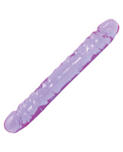 Crystal Jellies 12' Jr. Double Dong - Purple