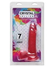 Crystal Jellies 7' Ballsy Cock - Pink