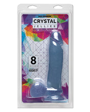 Crystal Jellies 8' Ballsy Cock - Clear
