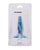A Play 4" Groovy Silicone Anal Plug - Ocean