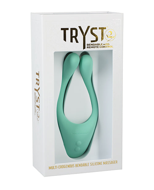Tryst V2 Bendable Multi Zone Massager w/Remote - Mint