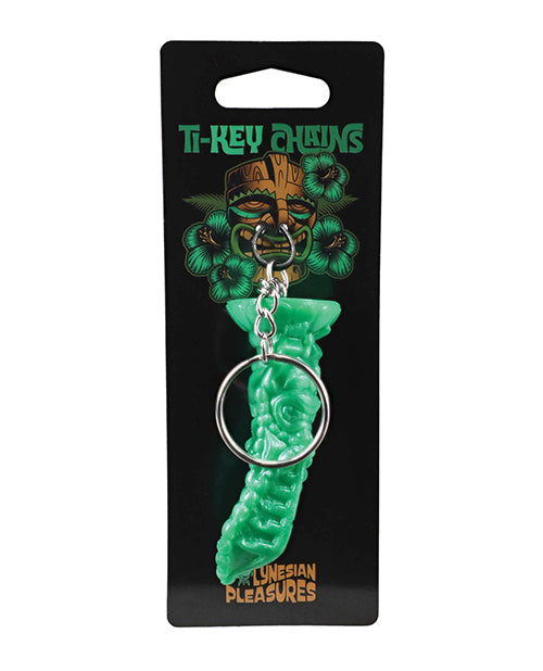 Polynesian Pleasures TI-Key Chains - Māla Māʻona Earth Idol - Jade