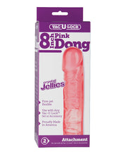 Vac-U-Lock 8' Crystal Jellie Pink