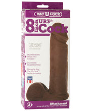 Vac-U-Lock 8' ULTRASKYN Cock Attch. - Black