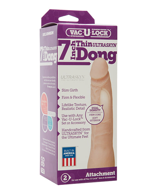 Vac-U-Lock 7' ULTRASKYN Dong - White