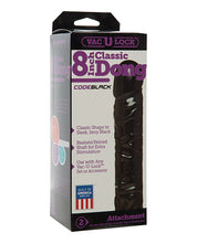 Vac-U-Lock Code Black 8' Classic Dong