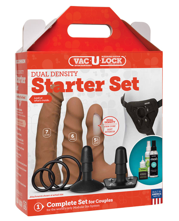 Vac-U-Lock Dual Density Starter Set - Caramel