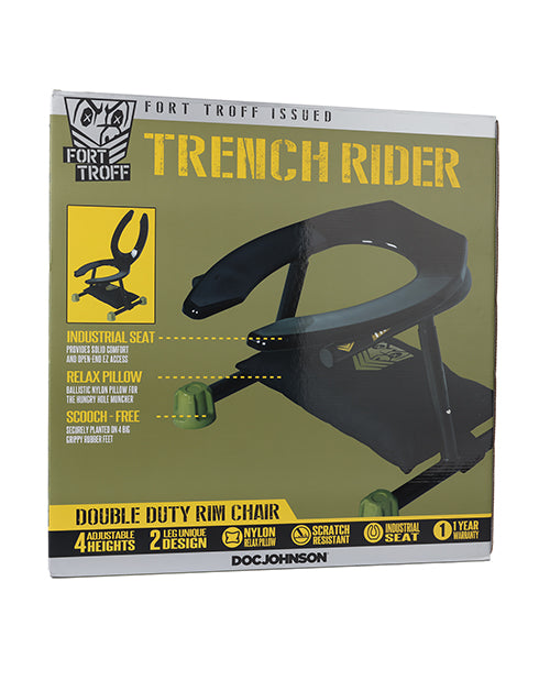 Fort Troff Trench Rider Sex Stool - Drop Ship from Manufacturer Only