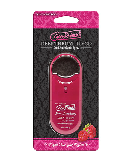 GoodHead Deep Throat Spray To-Go - Strawberry