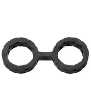 Japanese Bondage Silicone Cuffs Small - Black