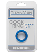 Titanmen Tools Cock Ring - Blue