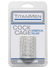 Titanmen Tools Cock Cage - Black