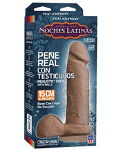 Noches Latinas ULTRASKYN Pene Real Con Testiculos 6 "