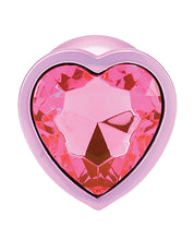 Booty Bling Jeweled Metal Plug - Large Pink