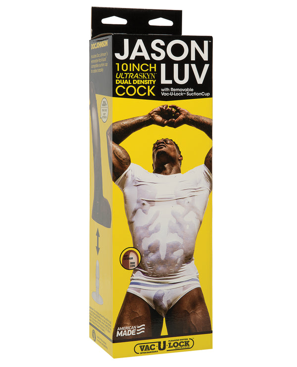 Signature Cocks ULTRASKYN 10' Cock w/Removable Vac-U-Lock Suction Cup - Jason Luv