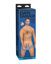 Signature Cocks ULTRASKYN 10' Cock w/Removable Vac-U-Lock Suction Cup - Dan Damage