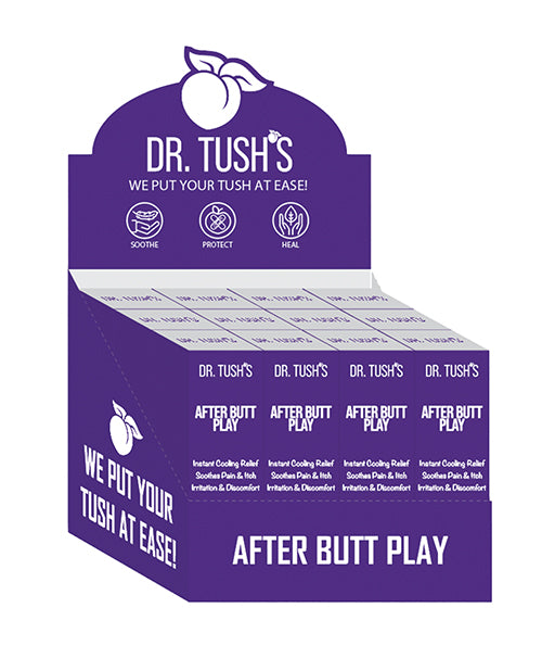 Dr. Tush's After Butt Play Gel Display - 30 ml Display of 12 Bottles
