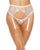 Evelyn Lace Garter Belt - White XL