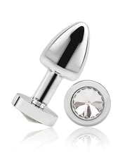 Gemsations 2" Beginners Bling Bling Metal Butt Plug - Silver
