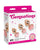Gemsations 3 pc 2.75' & 3.15' & 3.7' Rose Metal Butt Plug Training Set - Rose Gold