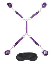Lux Fetish Bed Spreader - Purple