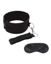Lux Fetish Collar & Leash Set
