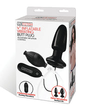 Lux Fetish 4' Inflatable Vibrating Butt Plug